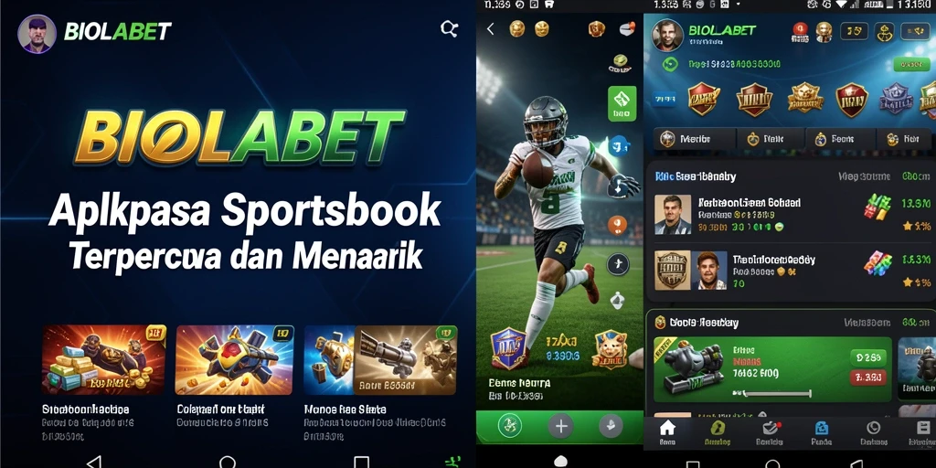 Tampilan gameplay Sportsbook yang menarik di BIOLABET.