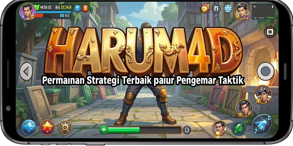 Tampilkan aksi seru gameplay strategi HARUM4D dengan grafis menawan.