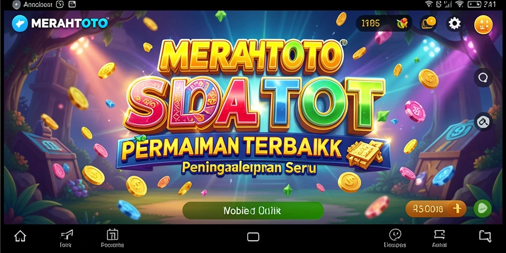 Tampilan gameplay Slot MERAHTOTO yang mengasyikkan dengan grafik menawan.