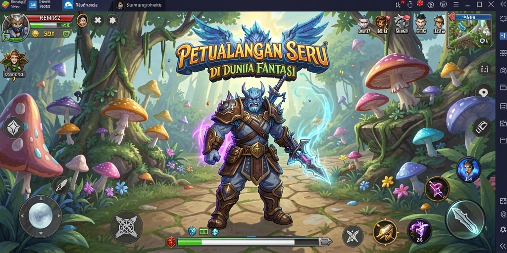 Gameplay seru di petualangan dunia fantasi REMI62.