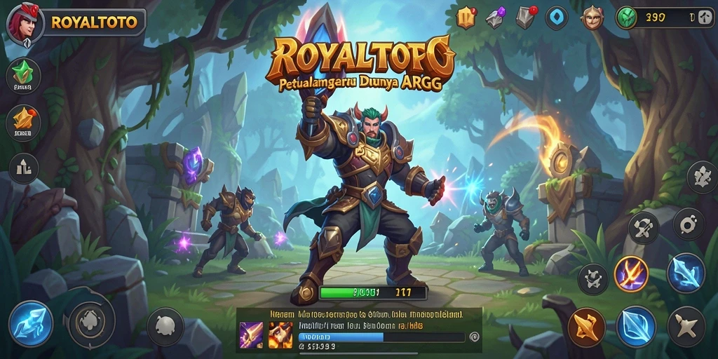 Tampilan gameplay seru di dunia <strong>ROYALTOTO</strong>.