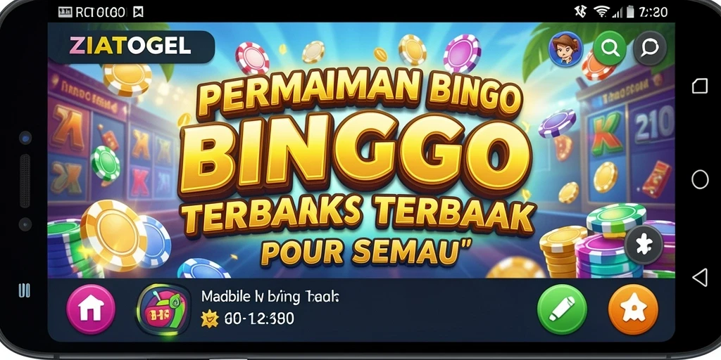 Tampilan gameplay ZIATOGEL yang seru dan interaktif.